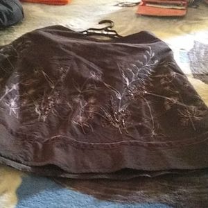 Sparkle flare out skirt